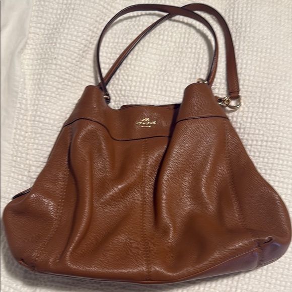 Coach Brown Leather Women's Bag - Picture 1 of 7